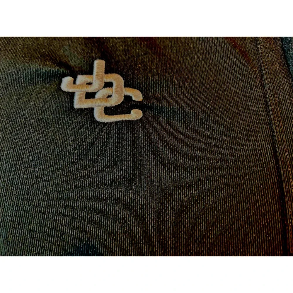 Nike Dri Fit Golf Polo Shirt Mens Size L Black Short Sleeves Company Logo Casual - Picture 4 of 11